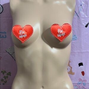 Heart-Shaped Red Pasties